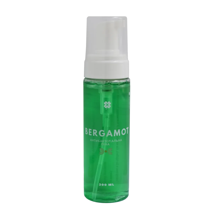 Піна антибактеріальна BERGAMOT Klever Beauty 200 мл